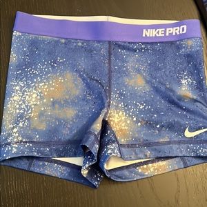 Nike blue shorts
